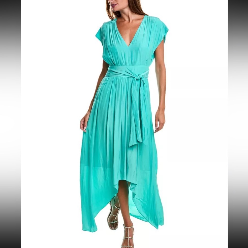 Ramy Brook Womens Size 12 Malachite Rebecca Maxi Dress NWT